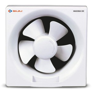 Bajaj Maxima Dx 250mm White Dom Exhaust Fan 