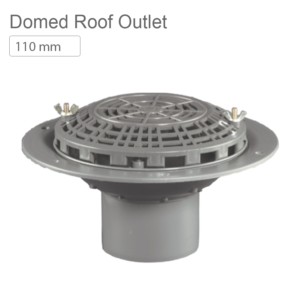 Supreme SWR Fitting Domed Roof Outlet 110 mm Spg