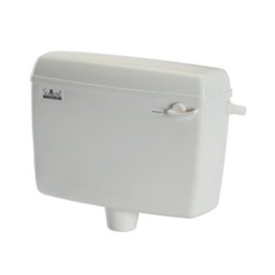 Parryware Slimline Economy 10-5L ISI Dual Flush White Polymer Cistern