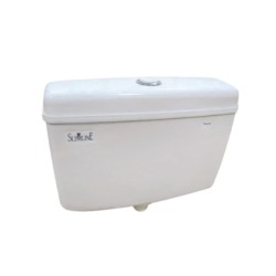 Parryware Slimline Economy 10-5L Dual Flush White Polymer Cistern