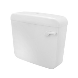 Parryware Slimline Pro Nova 8L Single Flush White Polymer Cistern