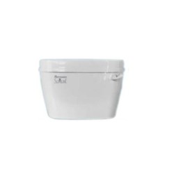 Parryware Slimline Uno 6L Single Flush White Polymer Cistern