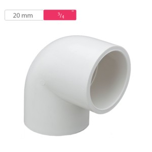 Finolex ASTM Elbow 90° 20mm 0.75inch SCH80