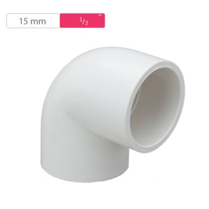 Finolex ASTM Elbow 90° Threaded 15mm 0.5inch SCH80