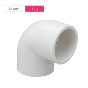 Finolex ASTM Elbow 90° Threaded 32mm 1.25inch SCH80