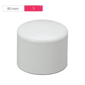 Finolex ASTM End Cap 80mm 3inch SCH80