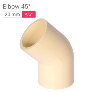 Star CPVC Elbow 45° 20mm .75inch