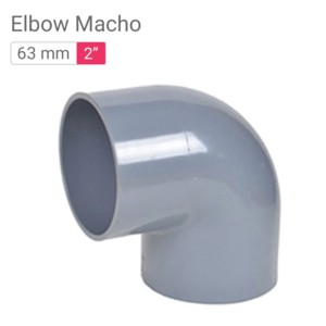 Star PVC Elbow Macho 63mm 2inch