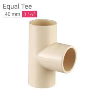 Star CPVC Equal Tee 40mm 1.50inch