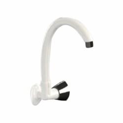 Watertec Eva Wall Sink Tap Long Spout Polymer