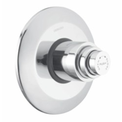 Varmora Metropole flush valve concealed 32mm dual flush with round cover plate