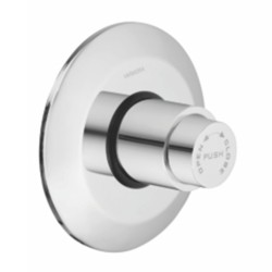 Varmora Metropole flush valve concealed 40mm single flush with round cover plate