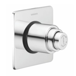 Varmora Metropole flush valve concealed 32mm dual flush with square cover plate
