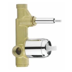 Varmora Concealed body of single lever diverter Regular with button assembly,cartridge sleeve but without exposed parts