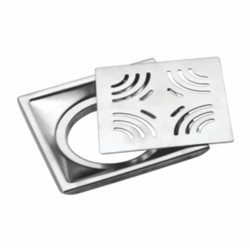 Varmora Bathroom grating ss 5x5inch