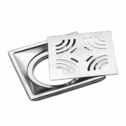 Varmora Bathroom grating ss 6x6inch