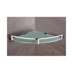FAB Corner Glass Shelf 9x9