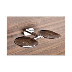 FAB Motif Double Soap Dish