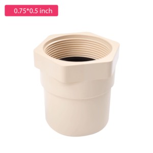 Krishi CPVC FAPT Plastic Threaded 0.75x0.5inch