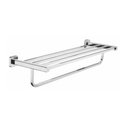 Varmora Benito Towel rack 600mm long with lower hanger