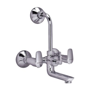 Johnson Spun Wall Mixer 2 in 1 with Bend Pipe