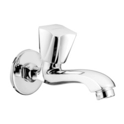 Varmora Contica Long Body bib cock with wall flange