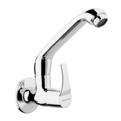 Varmora Phoenix Sink cock with swivel spout wall mounted with wall flanges
