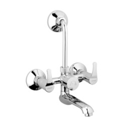 Varmora Phoenix Wall Mixer for overhead shower with 115mm long bend pipe