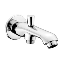 Varmora Phoenix Bath Tub spout with wall flange and button arrangement for telephonic shower