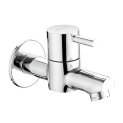 Varmora Fontana Bib Cock with wall flange