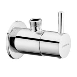Varmora Fontana Angular Stop cock with wall flange