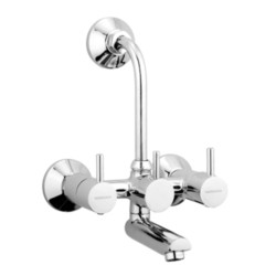 Varmora Fontana Wall Mixer for overhead shower with 115mm long bend pipe