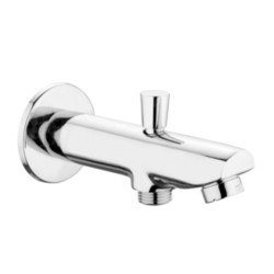 Varmora Fontana Bath Tub spout with wall flange and button arrangement for telephonic shower