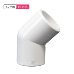 Sany Star PVC 1.5inch Elbow 45 Bend 50mm 