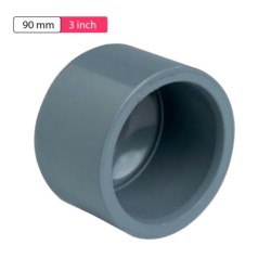 Sany Star PVC 3inch Plain End Cap 90mm 