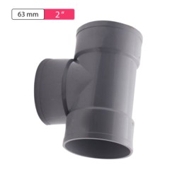 Sany Star PVC 2inch Socket Tee 63mm