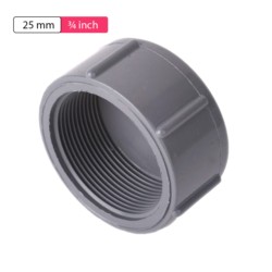 Sany Star PVC .75inch Threaded End Cap 25mm 
