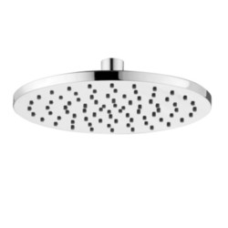 Varmora ABS overhead rain shower 200mm full chrome plated round