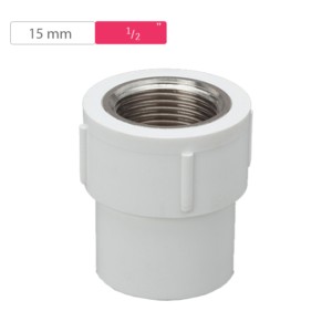 Finolex ASTM FTA Brass Insert 15mm 0.5inch SCH80