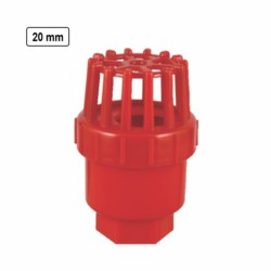 Watertec Foot Valve 20mm Flat