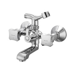 Parryware Jade Wall Mixer with Crutch Half Turn
