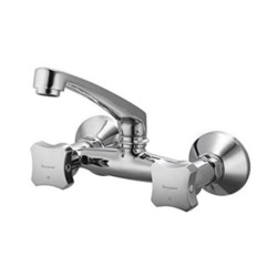 Parryware Jade Sink Mixer Wall Mounted Half Turn