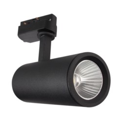GM Loco 20W 3000K Track Light Black