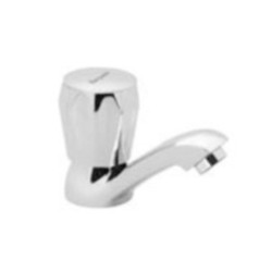 Parryware Coral Pro Pillar Cock with Aerator Half Turn with Ceramic Innerhead