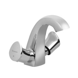 Parryware Droplet Basin Mixer Quarter Turn with Ceramic Innerhead