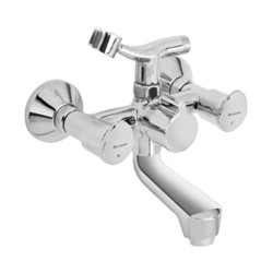 Parryware Droplet Wall Mixer with Crutch Quarter Turn with Ceramic Innerhead