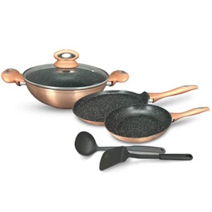 Impex GEM3S Forged 3Pc Set Die Cast Nonstick Fry Pan