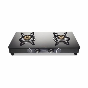 Preethi Gleam 2B Glass Top Gas Stove