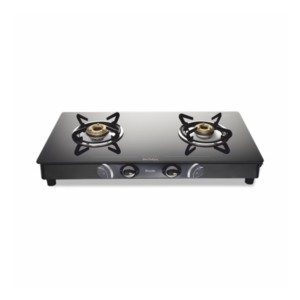 Preethi Gleam Nature 2B Glass Top Gas Stove