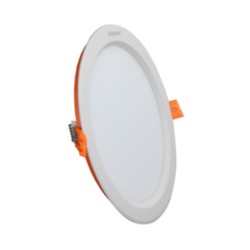 GM Plano 12W 6500K Ultra Slim Panel Light Round